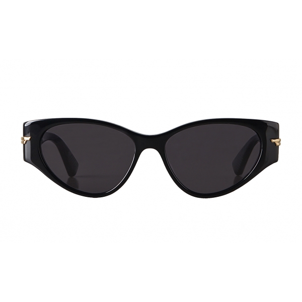 Bottega Veneta - The Original 02 Cat Eye Sunglasses - Black Grey - Sunglasses - Bottega Veneta Eyewear