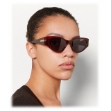 Bottega Veneta - The Original 02 Cat Eye Sunglasses - Bordeaux - Sunglasses - Bottega Veneta Eyewear