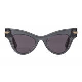 Bottega Veneta - Occhiali da Sole Cat Eye The Original 04 - Grigio - Occhiali da Sole - Bottega Veneta Eyewear