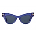 Bottega Veneta - The Original 04 Cat Eye Sunglasses - Blue - Sunglasses - Bottega Veneta Eyewear