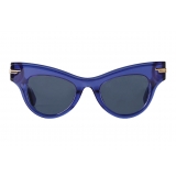 Bottega Veneta - Occhiali da Sole Cat Eye The Original 04 - Blu - Occhiali da Sole - Bottega Veneta Eyewear