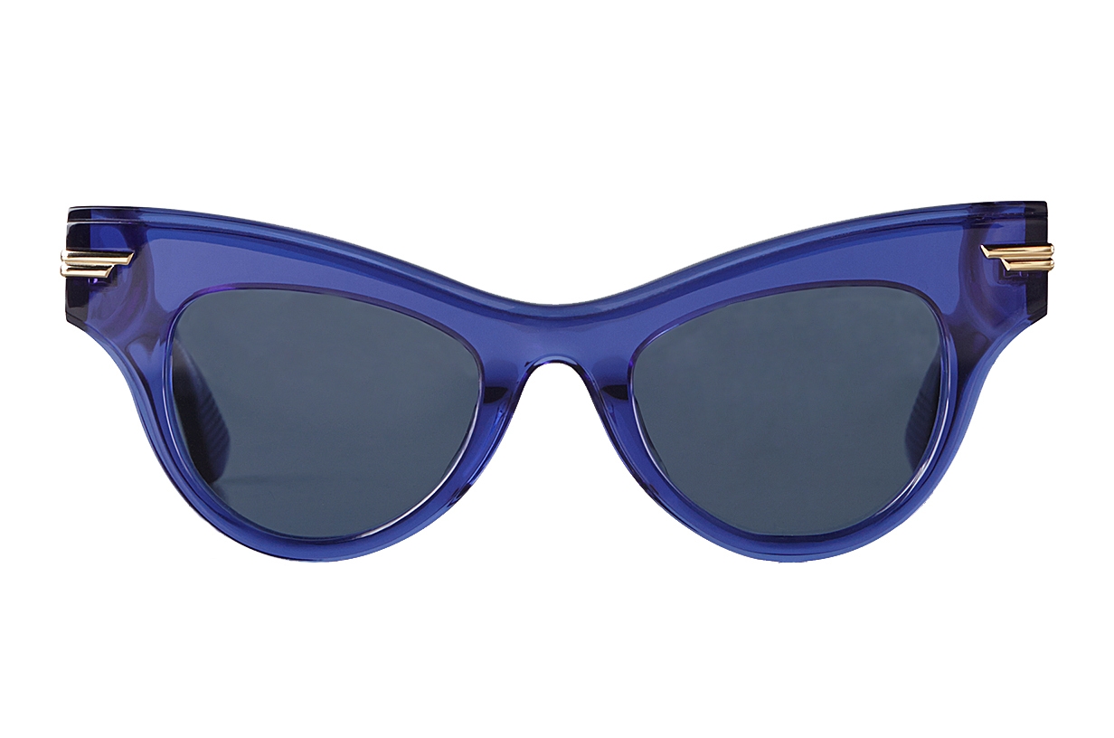 Bottega Veneta - The Original 04 Cat Eye Sunglasses - Blue 