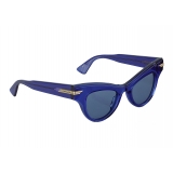 Bottega Veneta - The Original 04 Cat Eye Sunglasses - Blue - Sunglasses - Bottega Veneta Eyewear
