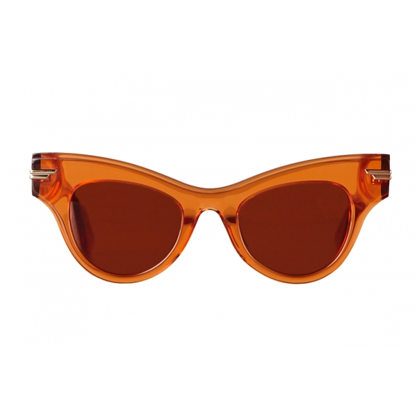Bottega Veneta - The Original 04 Cat Eye Sunglasses - Orange - Sunglasses - Bottega Veneta Eyewear