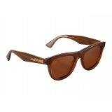 Bottega Veneta - Occhiali da Sole D Classic The Original 01 - Marrone - Occhiali da Sole - Bottega Veneta Eyewear