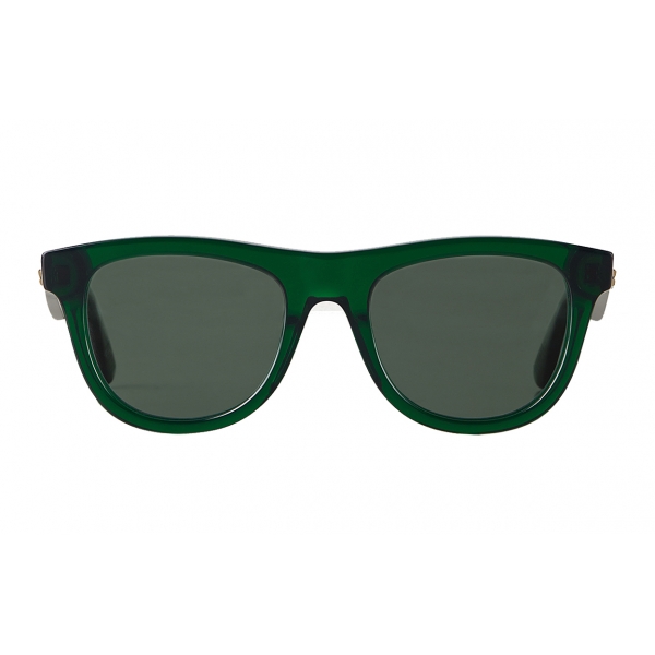 Bottega Veneta® Women's Classic Metal Square Sunglasses in Green