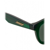 Bottega Veneta - The Original 01 D Classic Sunglasses - Green - Sunglasses - Bottega Veneta Eyewear