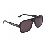 Bottega Veneta - Acetate Aviator Classic Sunglasses - Black Grey - Sunglasses - Bottega Veneta Eyewear
