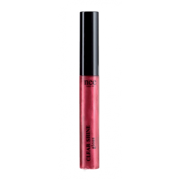 Nee Make Up - Milano - Clear Shine Gloss - Shy Cherry - Lips - Saint Barth Collection - Professional Make Up