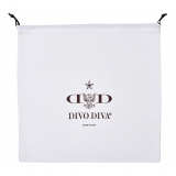 Divo Diva - Las Vegas - White - Leather Handbag - Made in Italy - Life is a Game Collection - Luxury High Quality