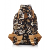Divo Diva - Melbourne - Brown - Leather Backpack - Made in Italy - Life is a Game Collection - Luxury High Quality
