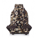 Divo Diva - Melbourne - Dark Brown - Leather Backpack - Made in Italy - Life is a Game Collection - Luxury High Quality