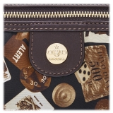 Divo Diva - Dublin - Dark Brown - Leather Handbag - Made in Italy - Life is a Game Collection - Luxury High Quality