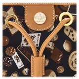 Divo Diva - Casablanca - Brown - Leather Handbag - Made in Italy - Life is a Game Collection - Luxury High Quality