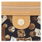 Divo Diva - Madrid - Brown - Leather Handbag - Made in Italy - Life is a Game Collection - Luxury High Quality