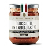Savini Tartufi - Bruschetta al Tartufo Estivo - Linea Tricolore - Eccellenze al Tartufo - 180 g