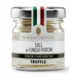 Savini Tartufi - Sale ai Funghi Porcini - Linea Tricolore - Eccellenze al Tartufo - 100 g