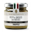 Savini Tartufi - Basil Pesto with Truffle - Tricolor Line - Truffle Excellence - 90 g