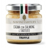 Savini Tartufi - Cream with Salmon and Truffle - Tricolor Line - Truffle Excellence - 90 g
