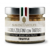 Savini Tartufi - Fagioli Zolfini al Tartufo - Linea Tricolore - Eccellenze al Tartufo - 290 g