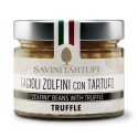 Savini Tartufi - Fagioli Zolfini con Tartufo - Linea Tricolore - Eccellenze al Tartufo - 290 g