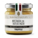 Savini Tartufi - Mustard with Black Truffle - Tricolor Line - Truffle Excellence - 90 g