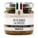 Savini Tartufi - White Truffle Sauce - Tricolor Line - Truffle Excellence - 180 g
