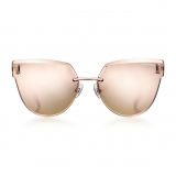 Tiffany & Co. - Cat Eye Sunglasses - Rose Gold Pink - Tiffany T Collection - Tiffany & Co. Eyewear