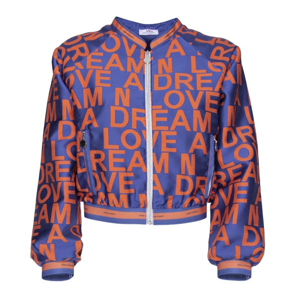 Leda Di Marti - Jacquard Bomber - Love a Dream - Haute Couture Made in Italy - Luxury High Quality Jacket