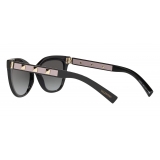 Valentino - Occhiale Cat-Eye in Acetato con Stud - Nero - Valentino Eyewear