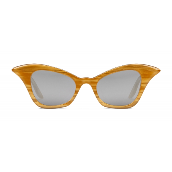 Gucci - Cat-Eye Acetate Sunglasses - Yellow - Gucci Eyewear