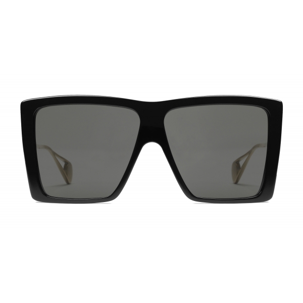 Gucci - Square-Frame Sunglasses - Black 