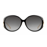 Gucci - Specialized Fit Round-Frame Injected Sunglasses - Black - Gucci Eyewear