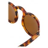 Giorgio Armani - Round Sunglasses - Brown - Sunglasses - Giorgio Armani Eyewear