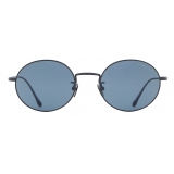 Giorgio Armani - Oval Sunglasses - Blue - Sunglasses - Giorgio Armani Eyewear