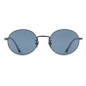 Giorgio Armani - Occhiali da Sole Forma Ovale - Blu - Occhiali da Sole - Giorgio Armani Eyewear