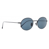 Giorgio Armani - Oval Sunglasses - Blue - Sunglasses - Giorgio Armani Eyewear