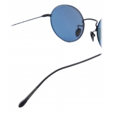 Giorgio Armani - Oval Sunglasses - Blue - Sunglasses - Giorgio Armani Eyewear