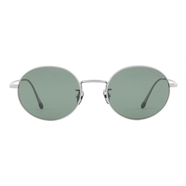 Giorgio Armani - Oval Sunglasses - Gray - Sunglasses - Giorgio Armani Eyewear