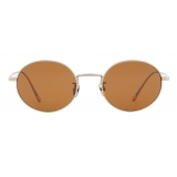 Giorgio Armani - Oval Sunglasses - Brown - Sunglasses - Giorgio Armani Eyewear