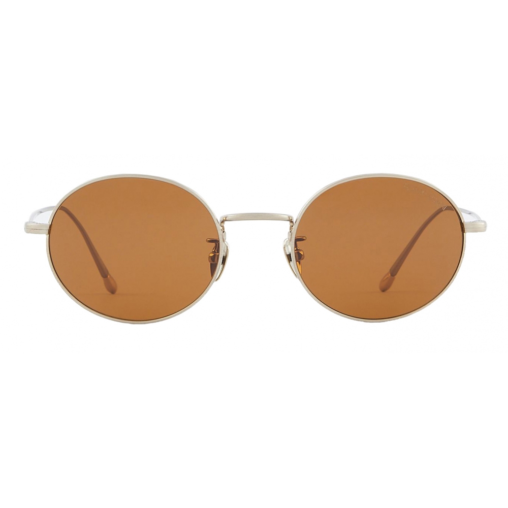 Giorgio Armani - Oval Sunglasses - Brown - Sunglasses - Giorgio Armani  Eyewear - Avvenice