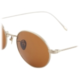 Giorgio Armani - Oval Sunglasses - Brown - Sunglasses - Giorgio Armani Eyewear