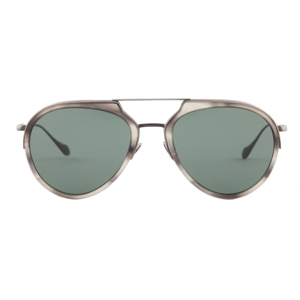 Giorgio Armani - Round Sunglasses - Grey - Sunglasses - Giorgio Armani Eyewear