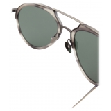 Giorgio Armani - Round Sunglasses - Grey - Sunglasses - Giorgio Armani Eyewear