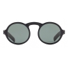 Giorgio Armani - Round Sunglasses - Black - Sunglasses - Giorgio Armani Eyewear