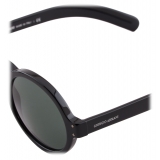 Giorgio Armani - Round Sunglasses - Black - Sunglasses - Giorgio Armani Eyewear