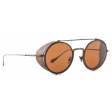 Giorgio Armani - Round Sunglasses - Brown - Sunglasses - Giorgio Armani Eyewear