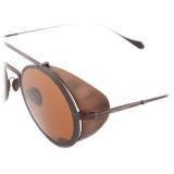 Giorgio Armani - Round Sunglasses - Brown - Sunglasses - Giorgio Armani Eyewear