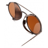 Giorgio Armani - Round Sunglasses - Brown - Sunglasses - Giorgio Armani Eyewear