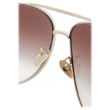 Giorgio Armani - Pilot Classic Sunglasses - Brown - Sunglasses - Giorgio Armani Eyewear